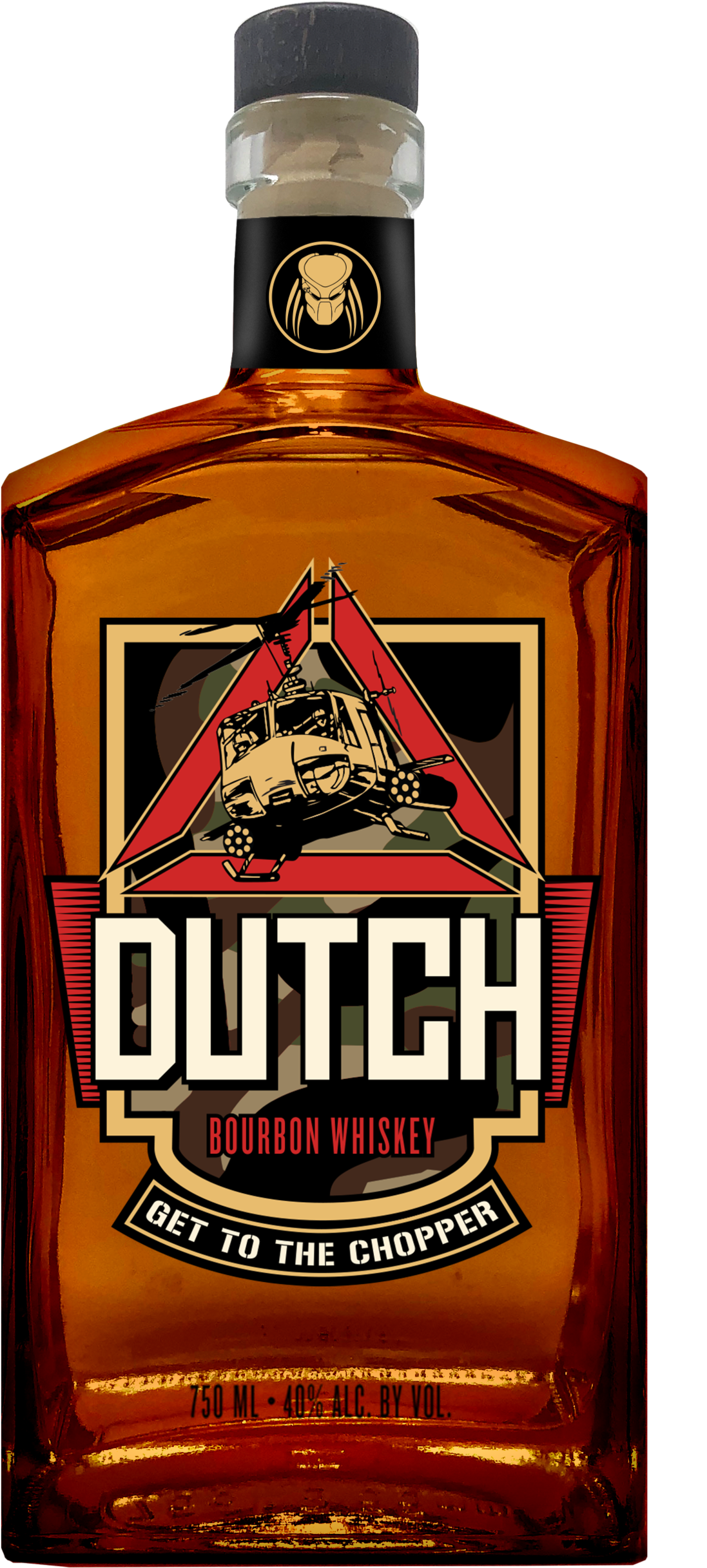 Dutch Bourbon Whiskey - Predator (1170x2876), Png Download