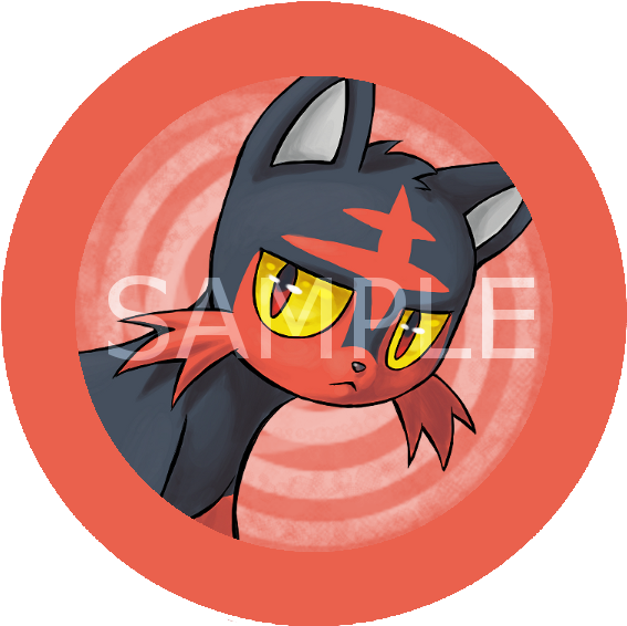 Litten (578x580), Png Download