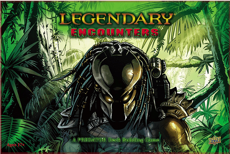 A Predator Deck Building Game - Legendary Encounters Predator (800x800), Png Download