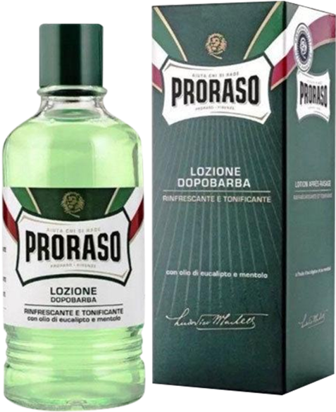 New Proraso After Shave Lotion 400ml Eucalyptus Refreshing - Proraso Aftershave Lotion (600x600), Png Download