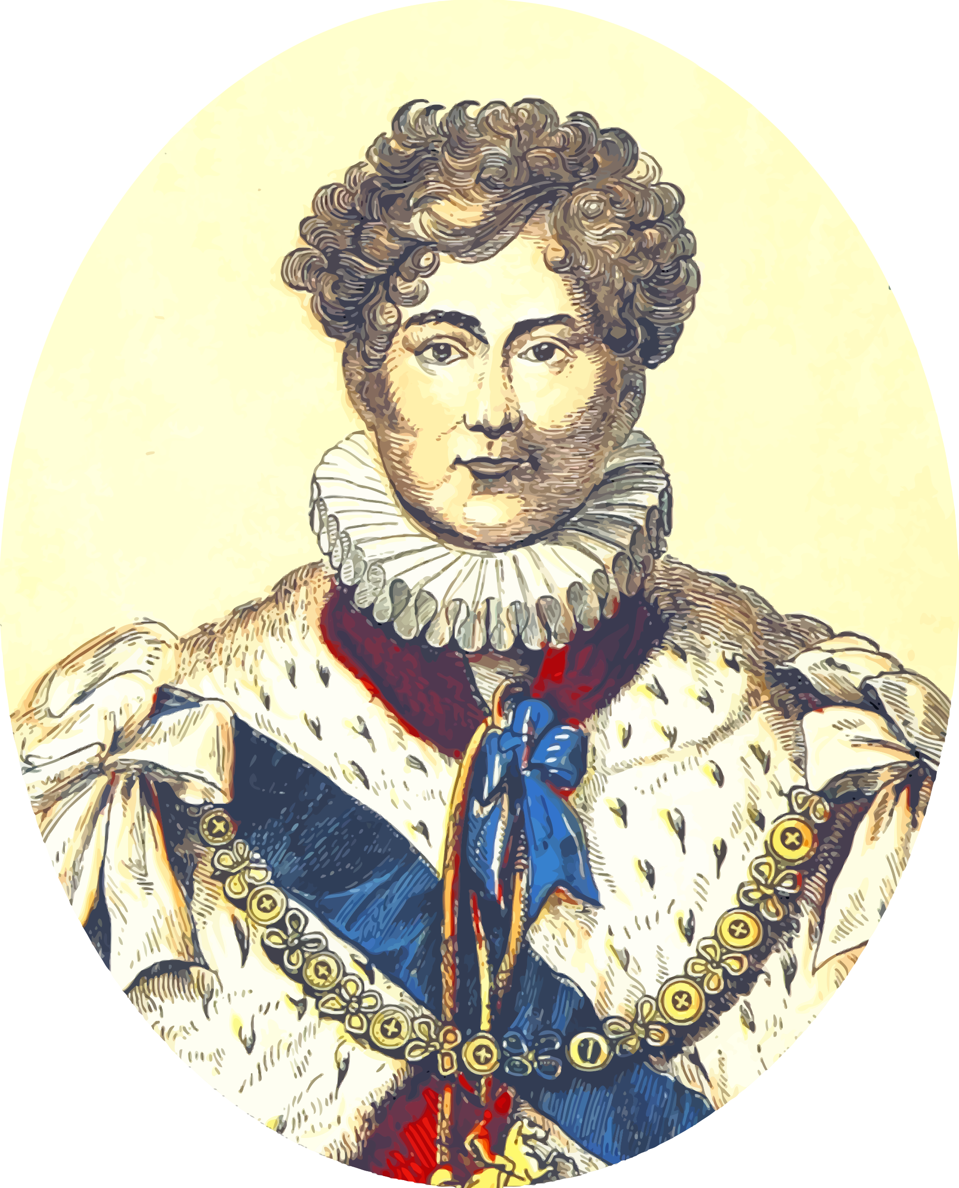 This Free Icons Png Design Of King George Iv (1938x2400), Png Download