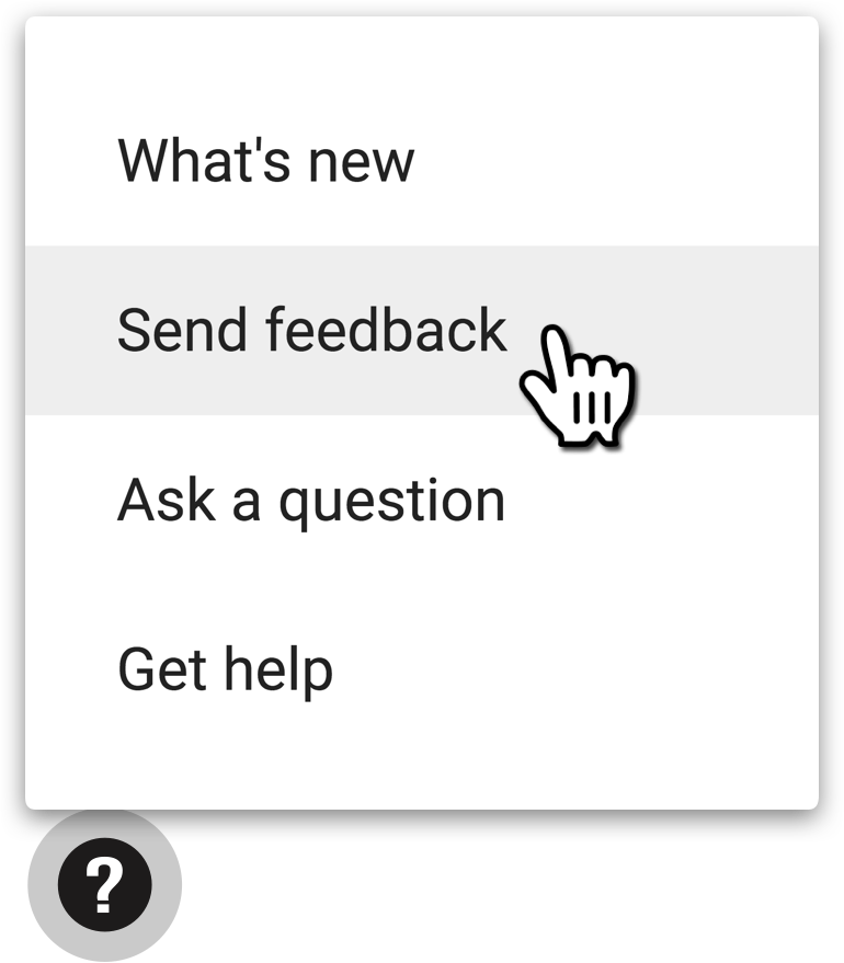 Send Feedback Option - Google Classroom (770x879), Png Download
