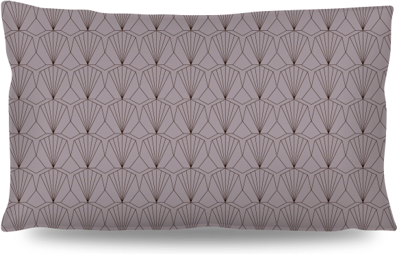 Down Pillow Milan Purple/light Purple - Cushion (800x500), Png Download