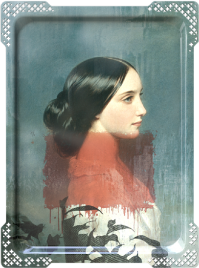 Ibride Ida Tray Variation - Ibride - Galerie De Portraits - Large Rectangular Tray (900x633), Png Download