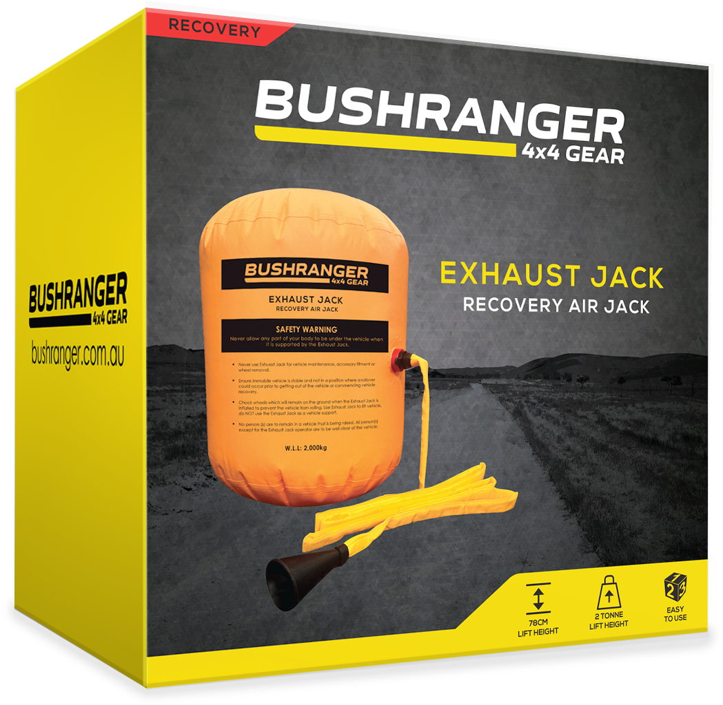 Bushranger Exhaust Jack - Exhaust System (1200x1200), Png Download
