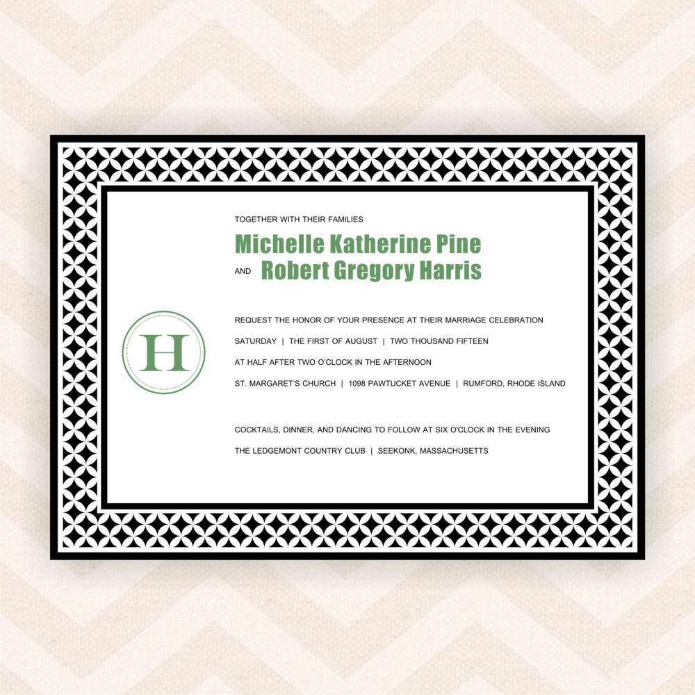 Modern Diamond Studio Collection Invite (1000x1000), Png Download