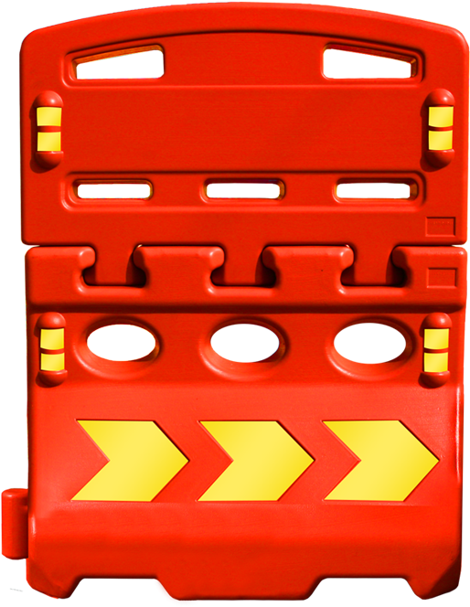 Road Barrier - Water (1042x781), Png Download