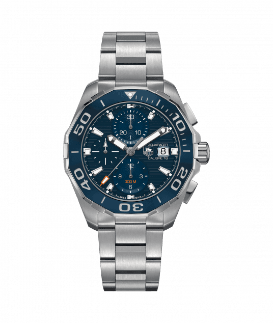 Aquaracer Calibre 16 Automatic Chronograph 300m - Tag Heuer Way101c Ba0746 (536x634), Png Download