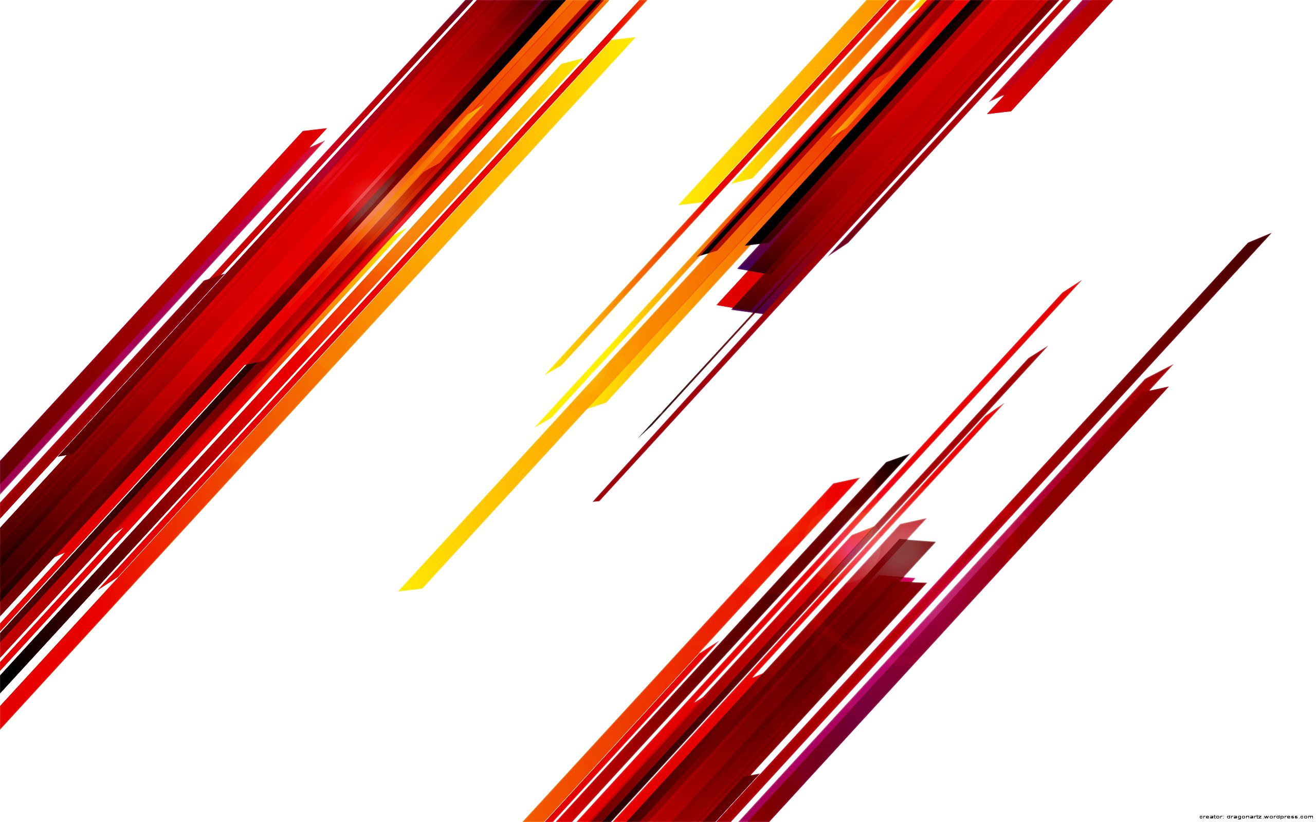 Abstract Vector Png Picture - Red Abstract Lines Png (2560x1600), Png Download