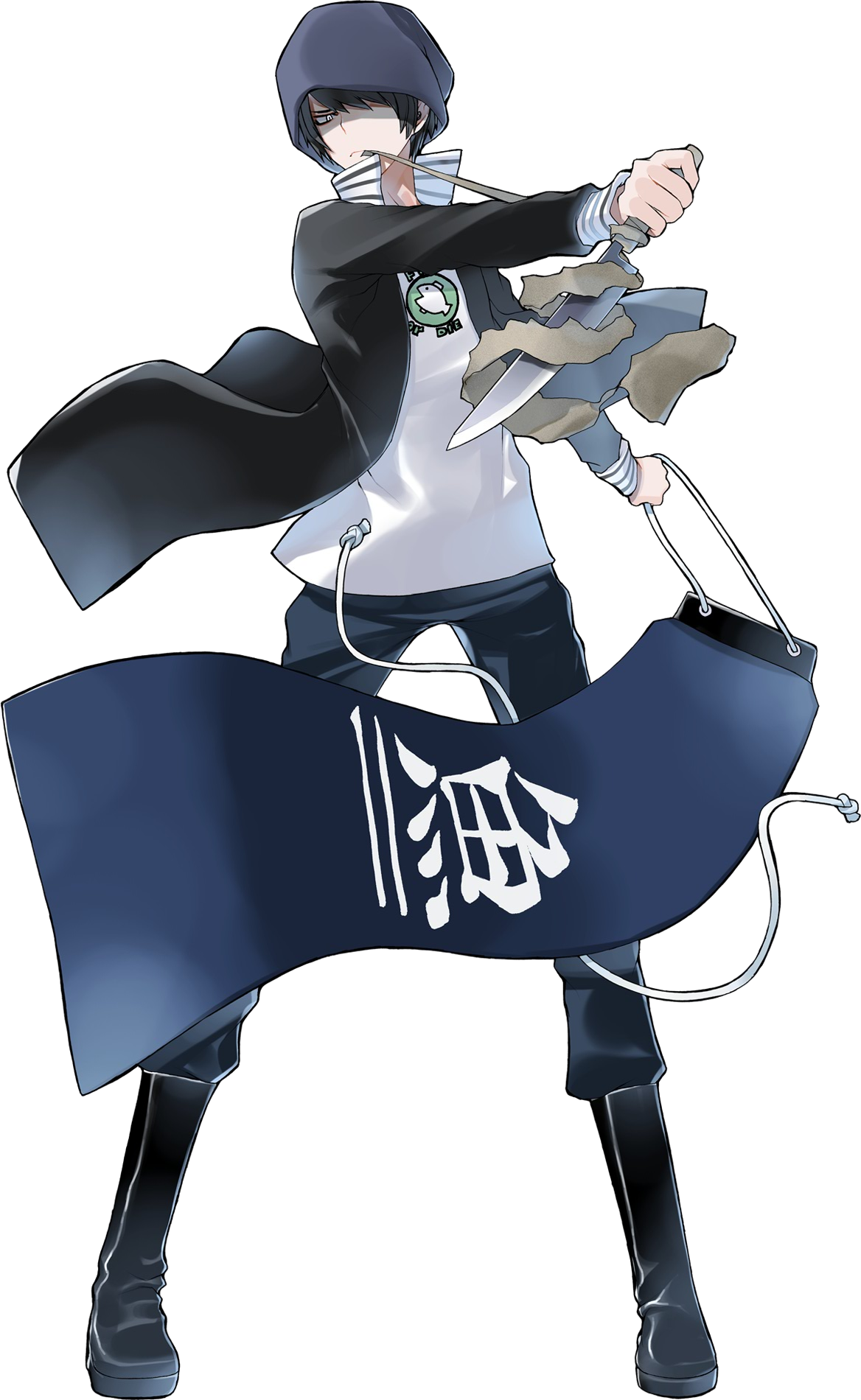 Jungo Torii ◊ - Devil Survivor 2 Official Artbook (1168x1900), Png Download