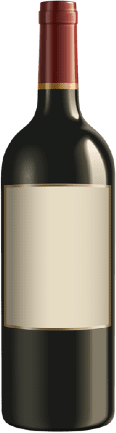 Bottle Of Red Wine Transparent Png - Portable Network Graphics (480x1685), Png Download
