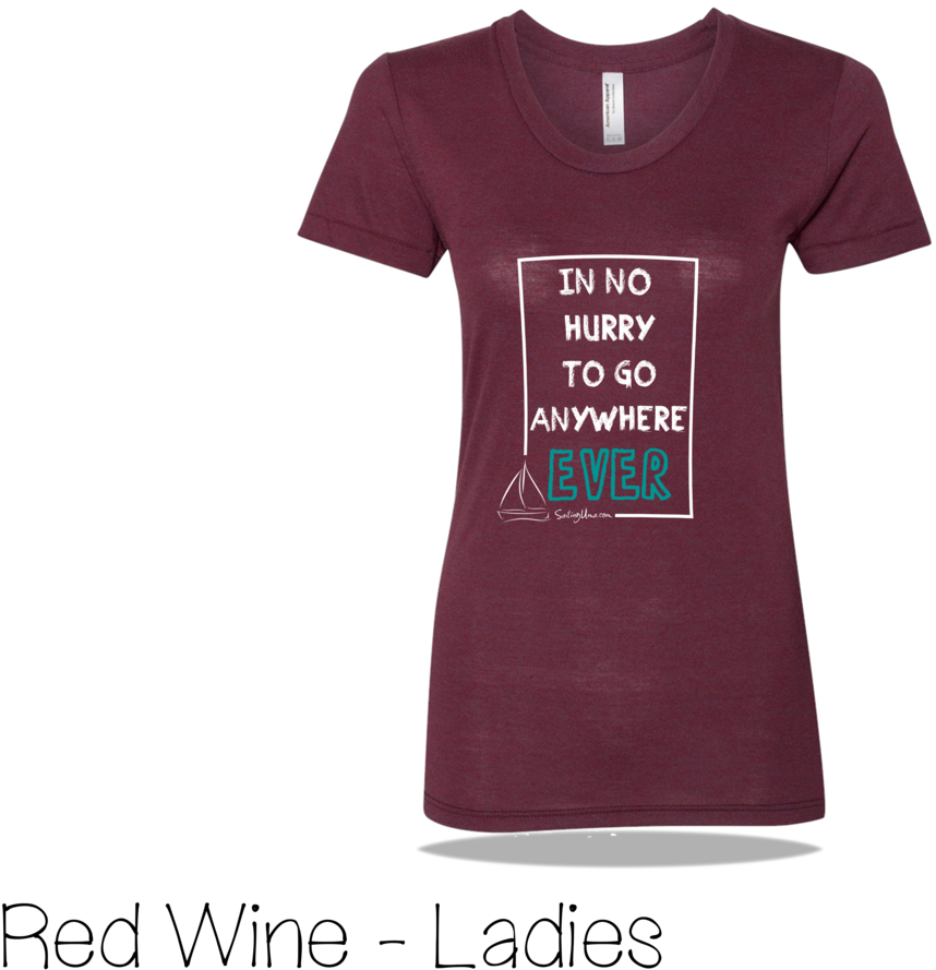 W-in No Hurry Wine - Active Shirt (1000x1000), Png Download