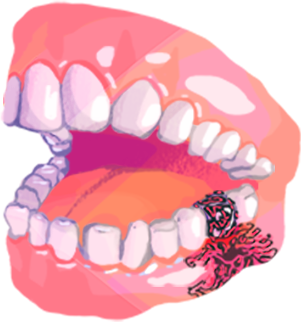 Scary Movie - Tongue (1000x1000), Png Download