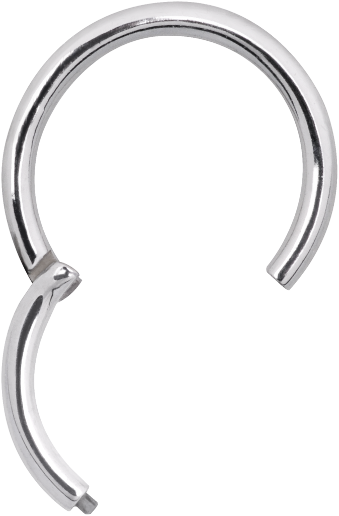 Segment Ring - Captive Bead Ring (674x1024), Png Download