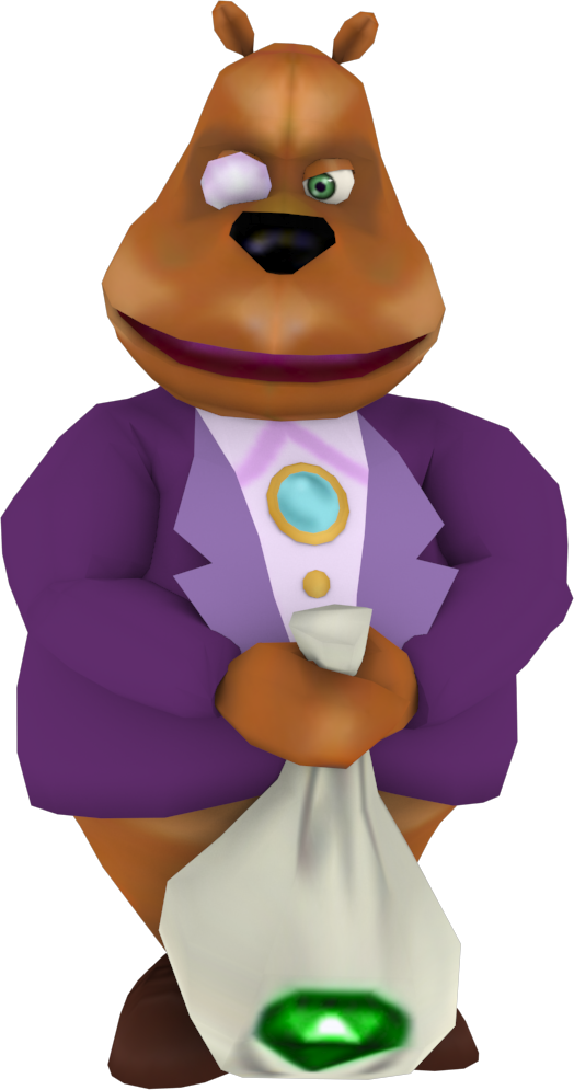 Moneybags Spyro Enter The - Money Bags Spyro Png (524x995), Png Download