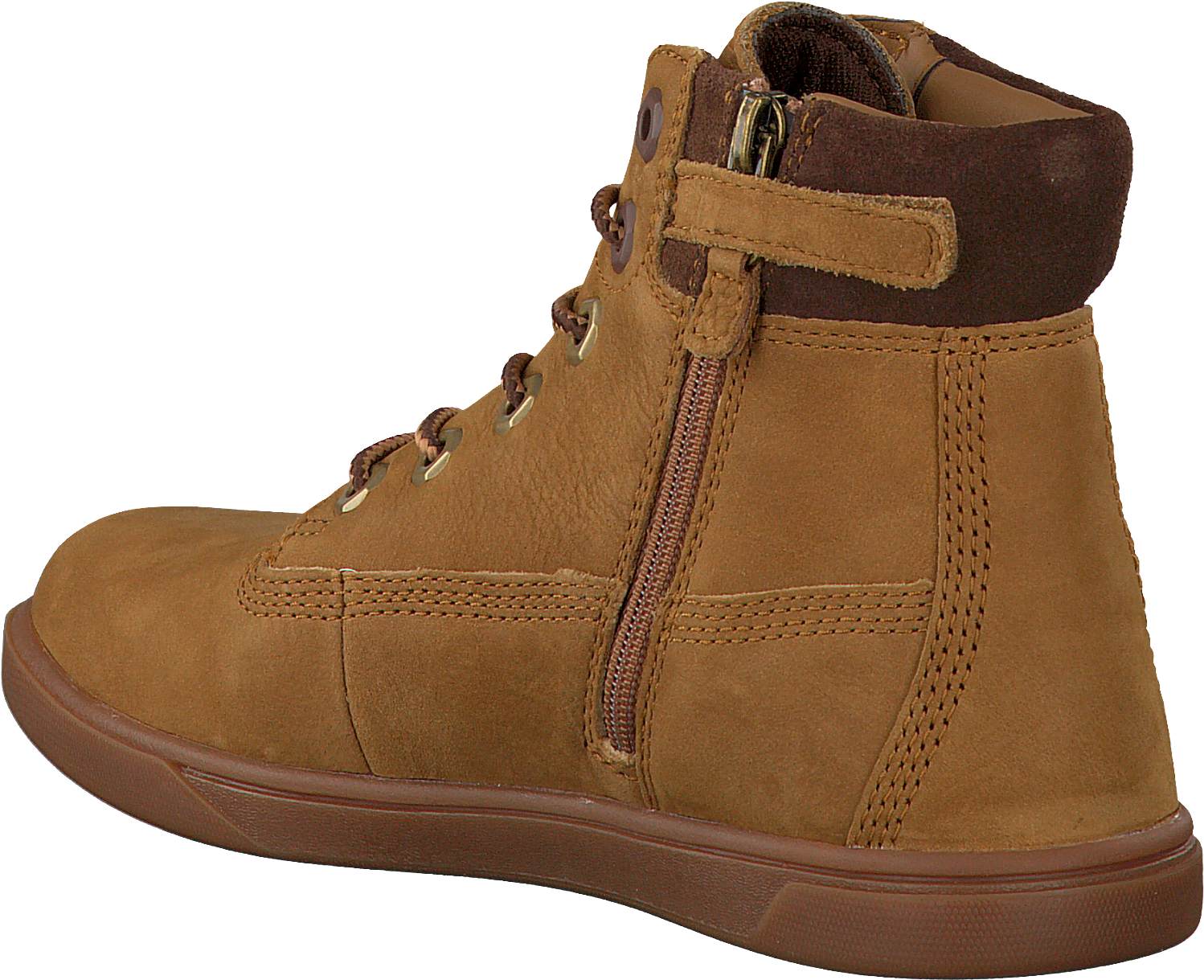 Camel Timberland Sneakers Groveton In Lace Png Camel - Timberland Groveton 6 Inch Boots Children - Black - (1500x1236), Png Download