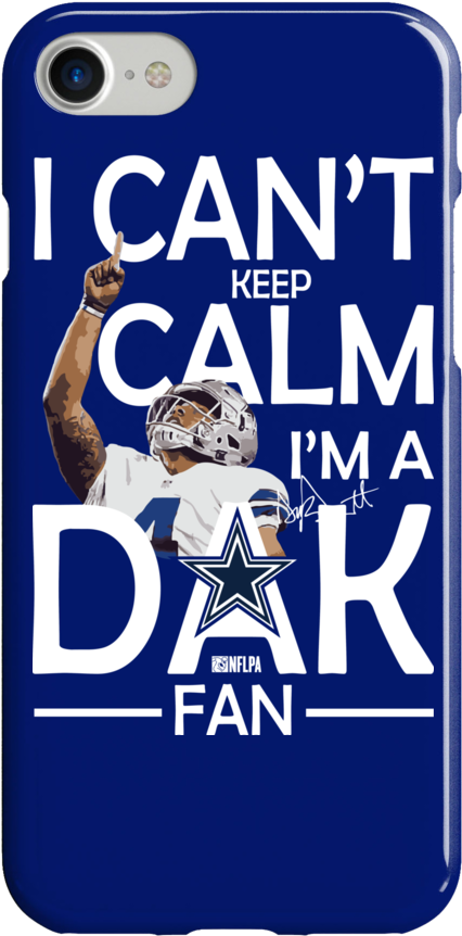 I'm A Dak Fan T - Mobile Phone Case (1000x1000), Png Download