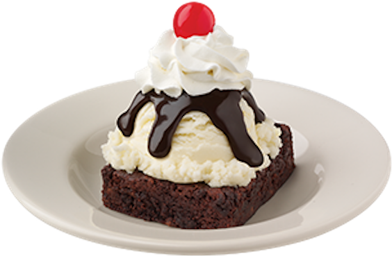 Banana Split Ice Box Images Gallery - Steak N Shake Desserts (650x557), Png Download