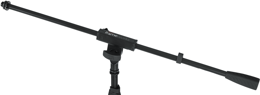 Single Section Boom Arm - Gfw-mic-2020 Gator Frameworks Tripod Stand (1000x349), Png Download