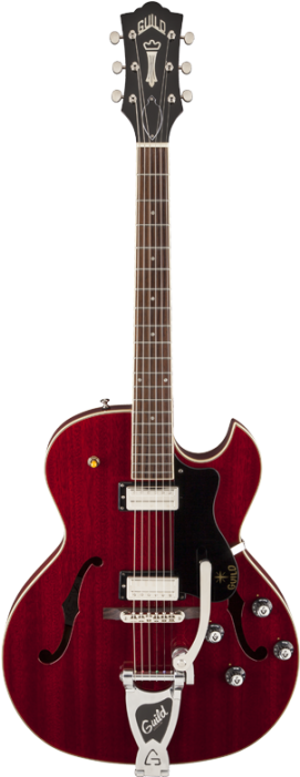 Guild Starfire Iii / Cherry Red - Guild Starfire Iii (700x700), Png Download