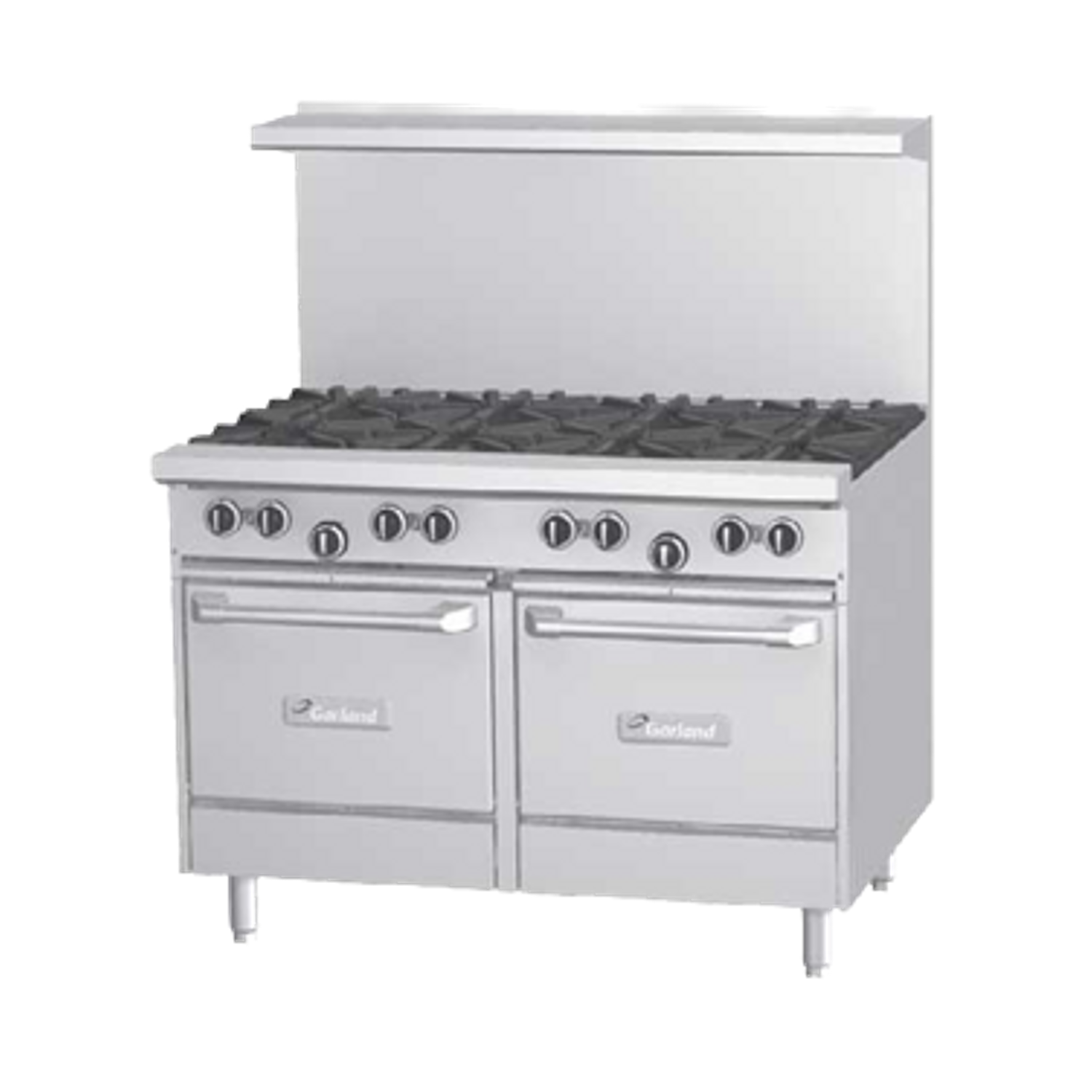 Garland G48-8ll G Starfire Pro Series Restaurant Range, - Garland G60 10 (1500x1500), Png Download