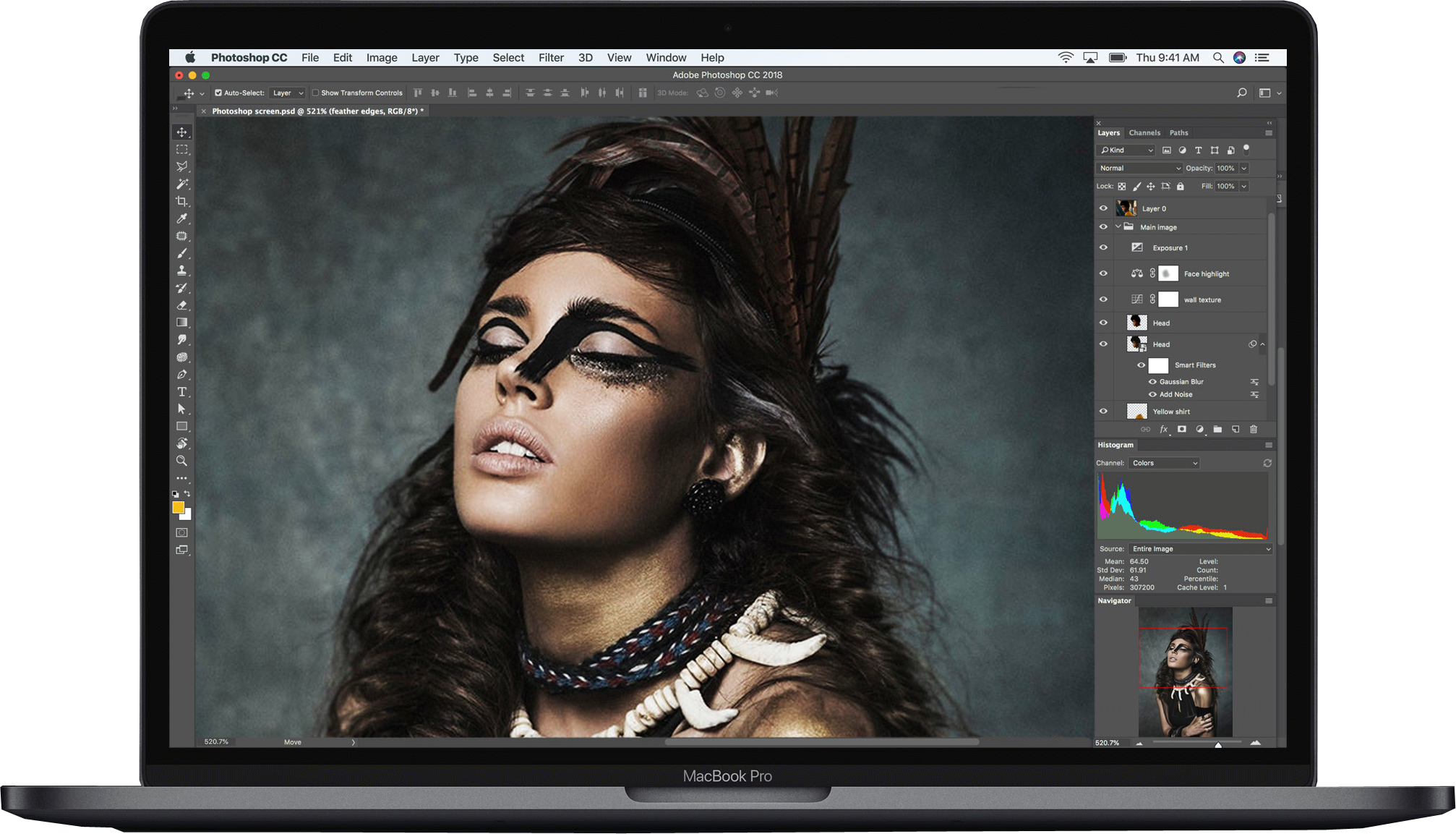 Macbook Air Lasts Up To An Incredible 12 Hours Between - Tribal Fashion Makeup (2014x1153), Png Download
