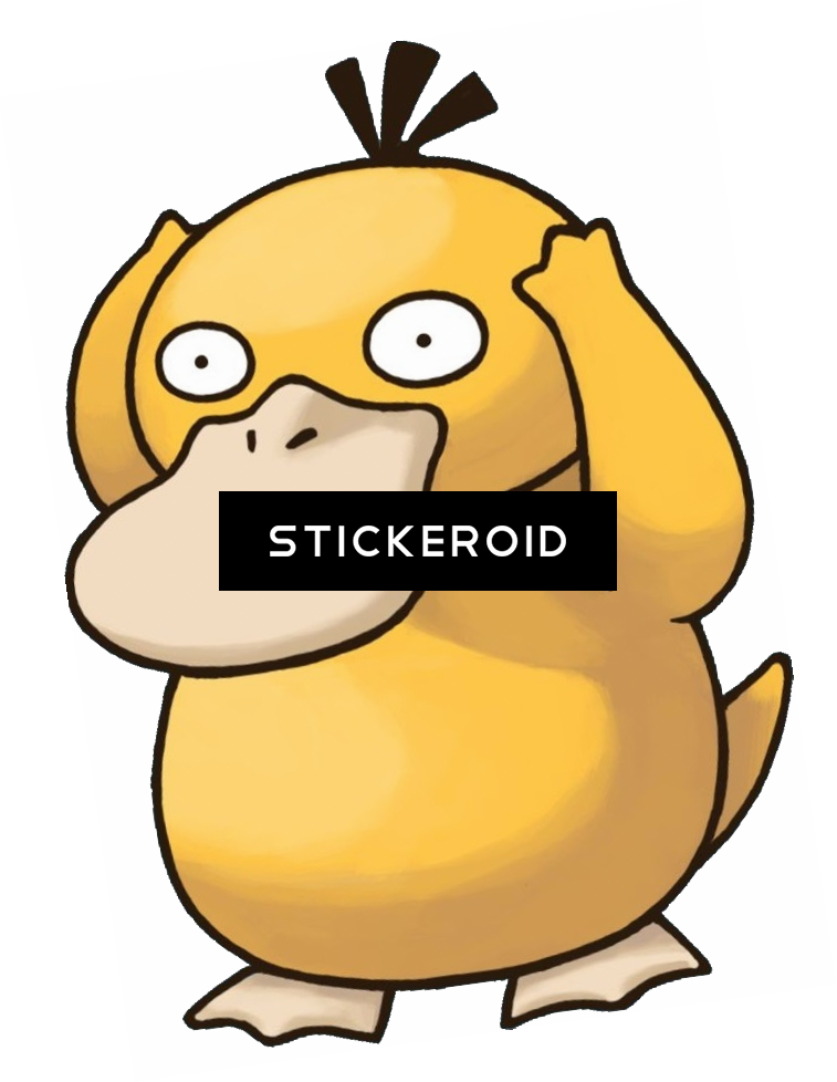 Pokeball Pic Pokemon - Pokemon Psyduck (757x978), Png Download