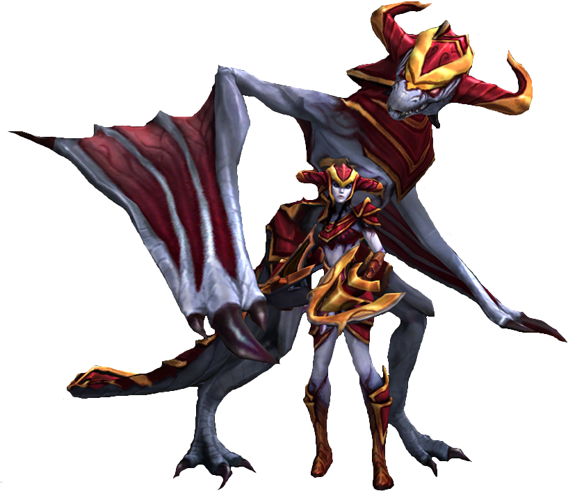 Thumb Image - Lol Shyvana Png (830x776), Png Download