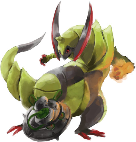 Secret Power - - Haxorus Smogon (570x546), Png Download