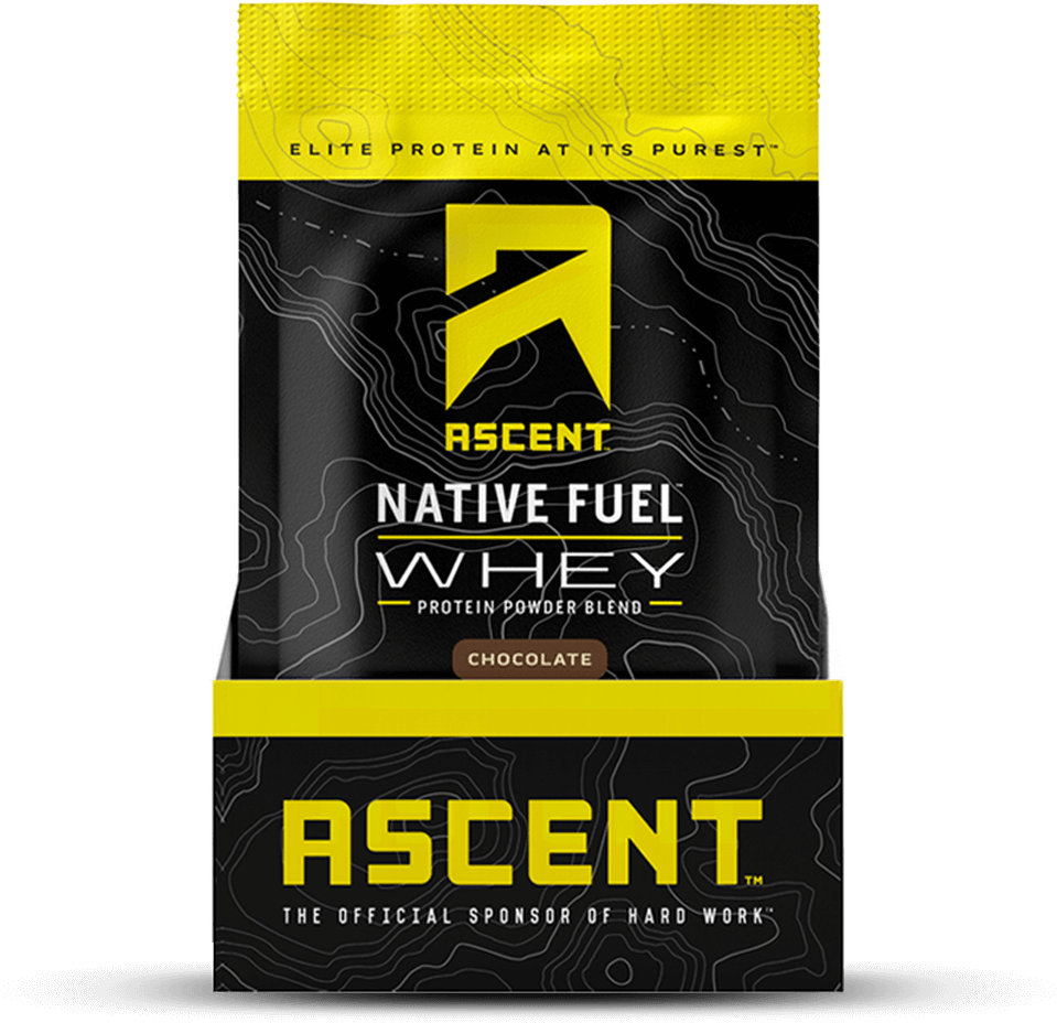 Ascent Native Fuel Whey Protein Powder Blend - 2 Lbs (1000x1110), Png Download