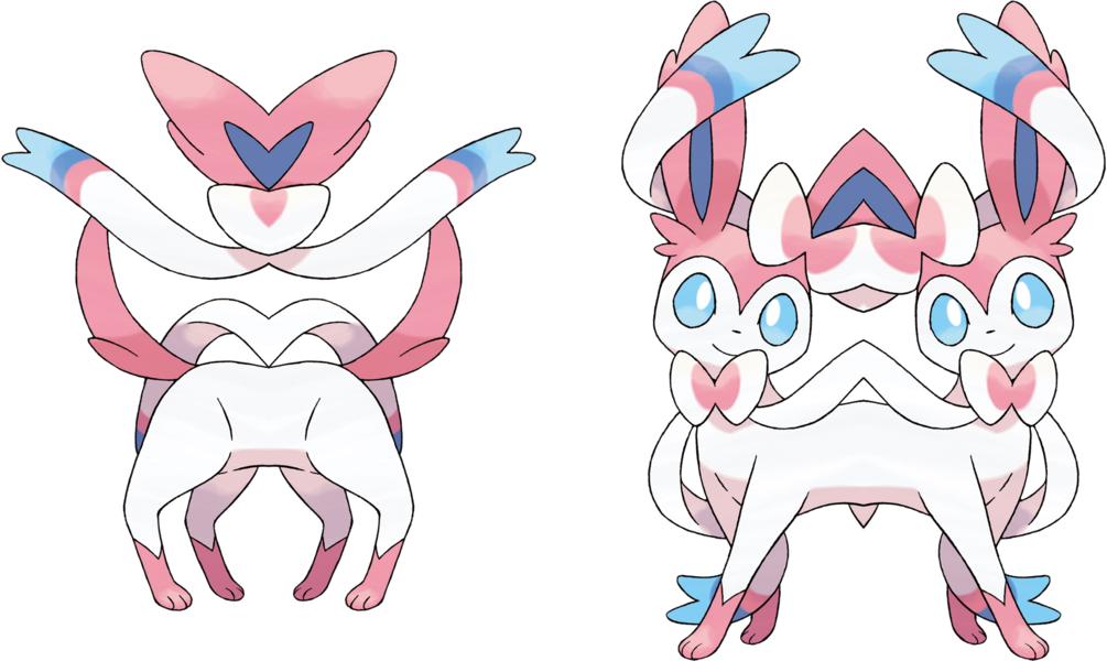 442kib, 1005x600, Sylveon - Pokmon Pokemon Fairy Card Collection (including Rares (1005x600), Png Download