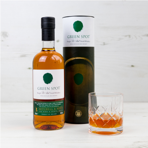 Whiskey Green Spot 1 - Single Malt Whisky (480x800), Png Download