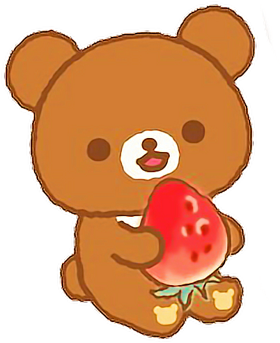 Rilakkuma Korilakkuma Strawberry Ichigo Cute Kawaii - Rilakkuma Png (658x592), Png Download