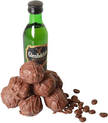 Whisky Chocolate Truffle - Chocolate (750x750), Png Download