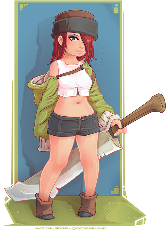 Remake Of An Old Pencil Drawing - Cartoon (640x800), Png Download