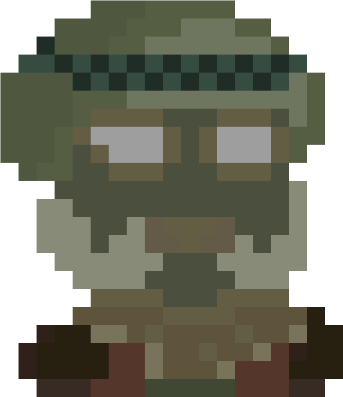 Fallout Survivor - - Pixel Art Deadpool Logo (1184x1184), Png Download