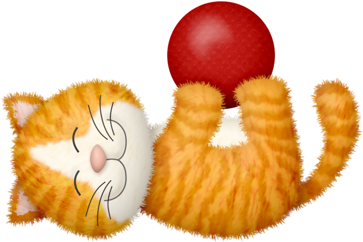 Lliella Purrfectlyfuzzy Cat7 - Cat (800x567), Png Download
