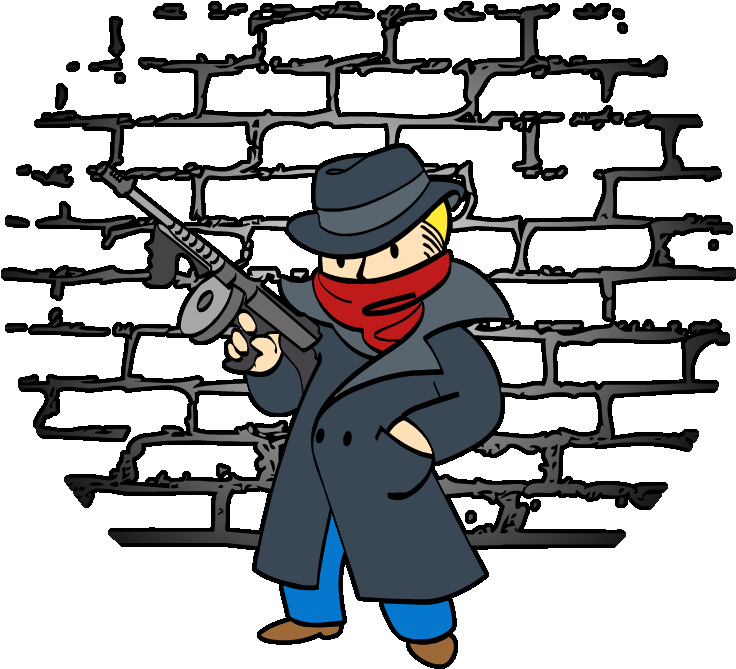 The Silver Shroud - Fallout 4 Silver Shroud Vault Boy (766x727), Png Download