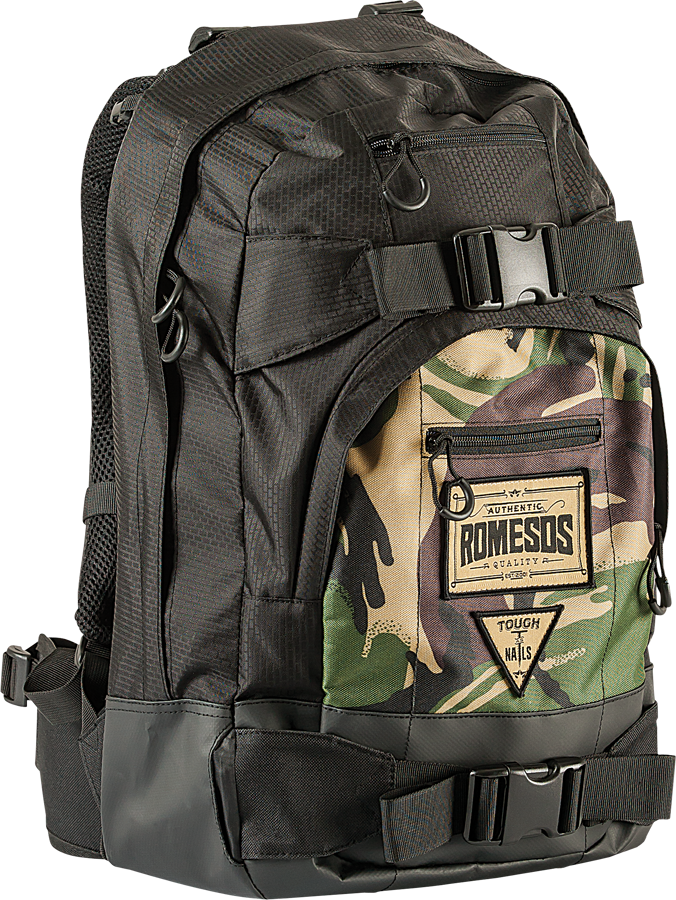 Rome Ravine Backpack (colour: Camo) (676x900), Png Download