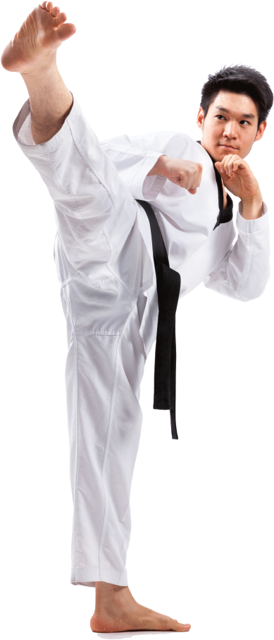 Karate Png, Download Png Image With Transparent Background, - Karate Images Kicking Png (400x929), Png Download
