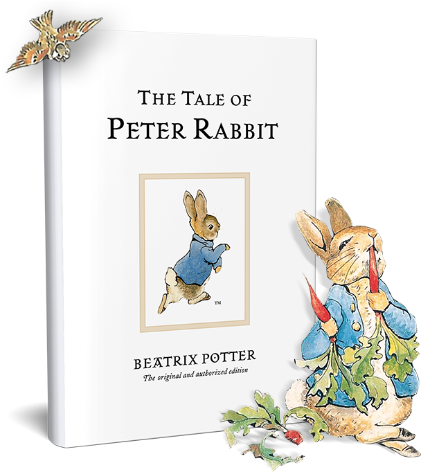 The Tale Of Peter Rabbit™ - Hardcover: Tale Of Peter Rabbit The By Beatrix Potter (696x696), Png Download