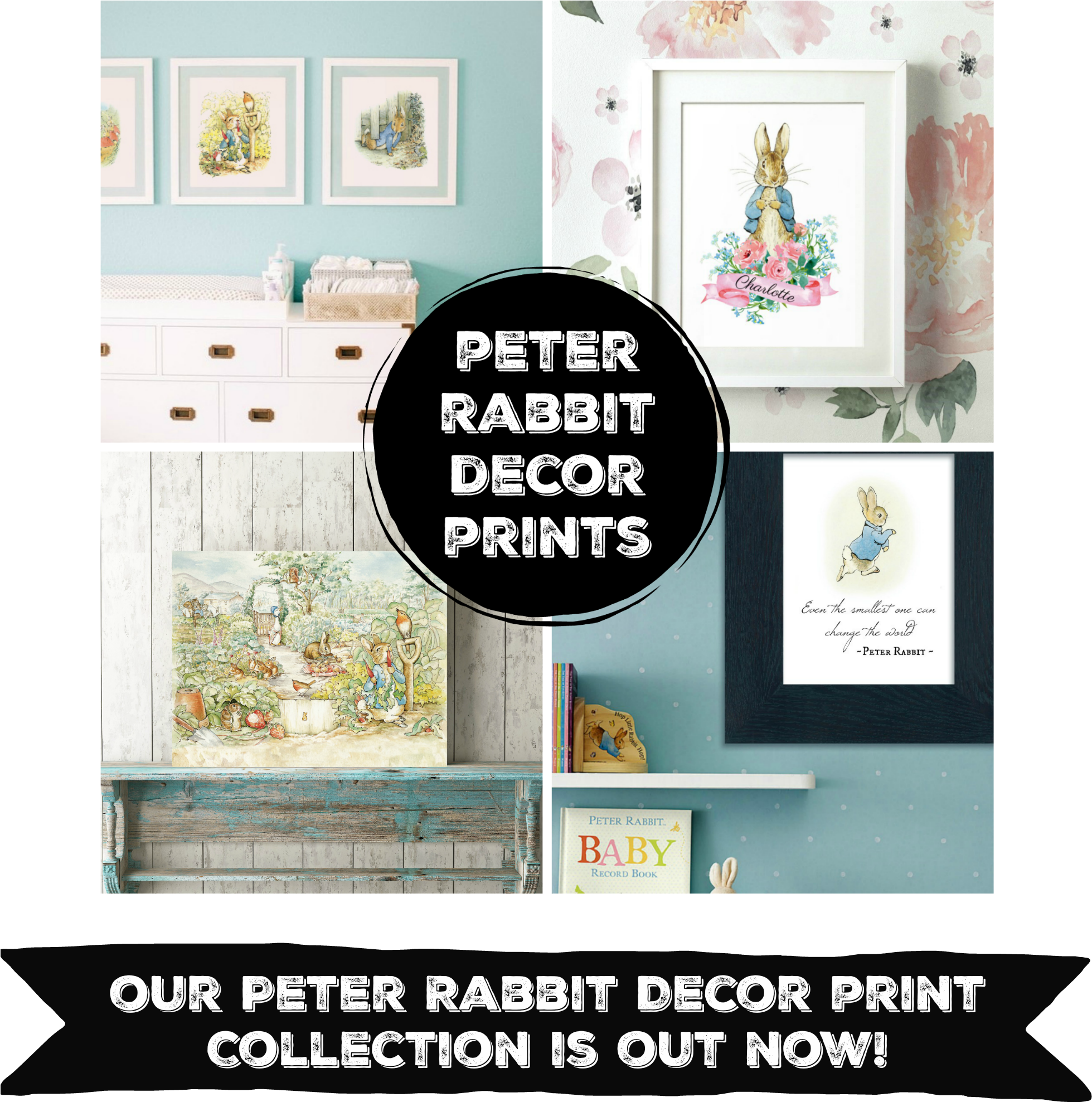 Follow Us - Beverly Jigsaw Puzzle 31-417 Peter Rabbit Garden (1000 (2000x2000), Png Download