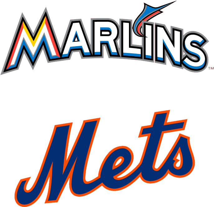 Marlins Lineup At Mets - New York Mets (800x800), Png Download
