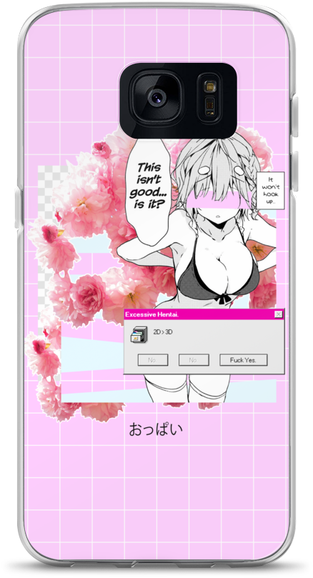 Samsung Galaxy S7 Excessive Hentai - Iphone 6s (1000x1000), Png Download