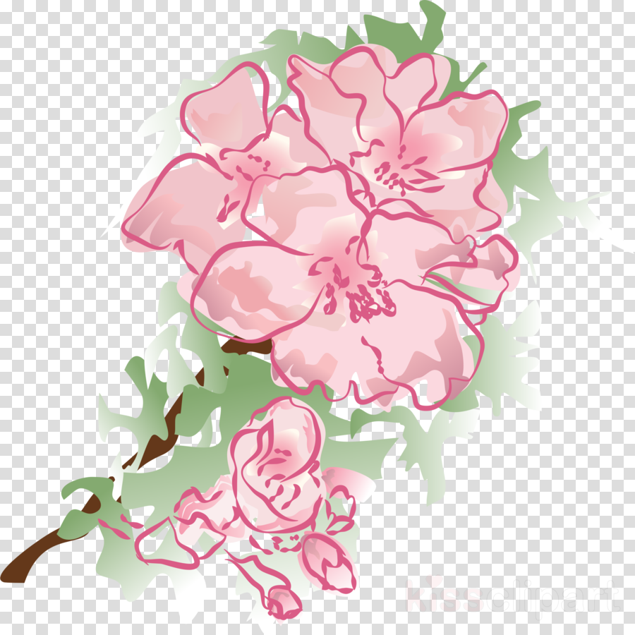 Flowers Free Clipart (900x900), Png Download