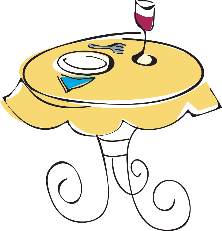 Cafe Table - Table (768x800), Png Download