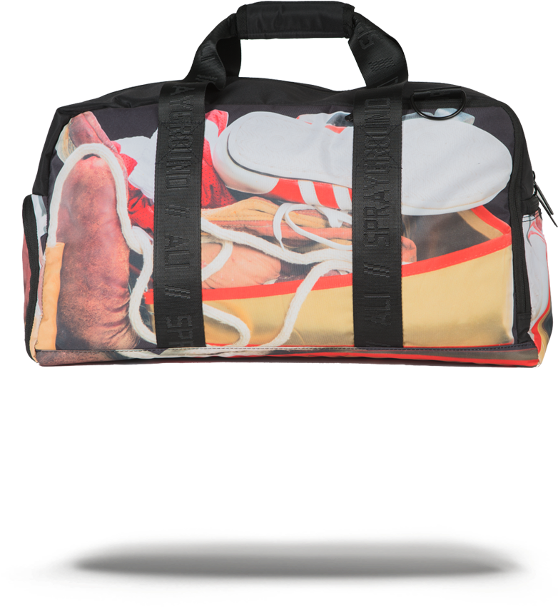 Spray Ground バッグ ダッフルバック スプレーグランド Muhammad Ali Duffle (960x1225), Png Download