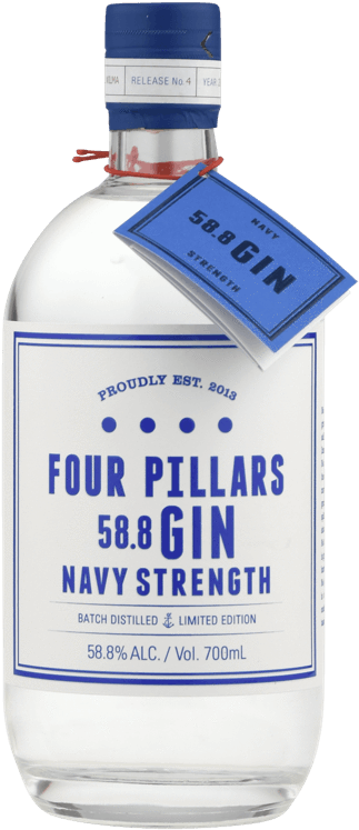 Four Pillars Navy Strength Gin - Four Pillars Navy Strength Gin 700ml (700x900), Png Download