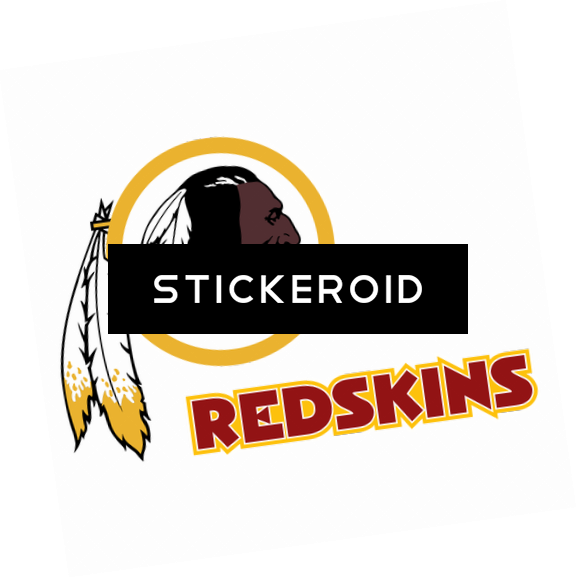 Seattle Seahawks American Football Sports Team - Washington Redskins 8" Car Magnet (577x578), Png Download