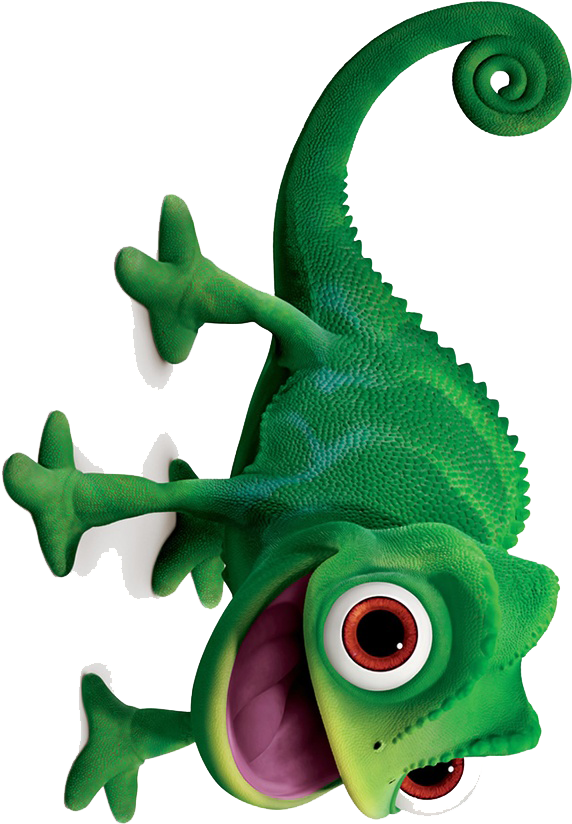Disney Png Transparent Images - Pascal Tangled No Background (736x951), Png Download
